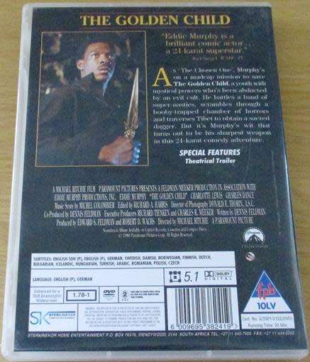 CULT FILM: THE GOLDEN CHILD Eddie Murphy [DVD BOX 3]