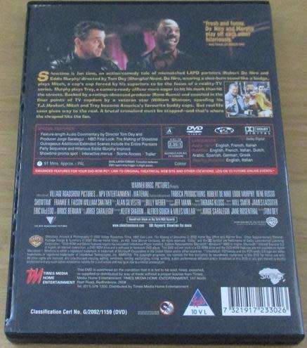 CULT FILM: SHOWTIME De Niro Eddie Murphy [DVD BOX 3]