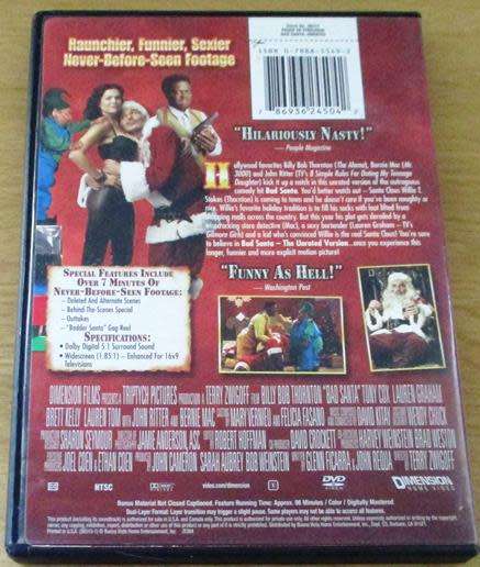 CULT FILM: BADDER SANTA John Ritter DVD  [DVD BOX 3]