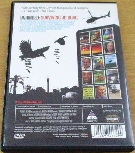 CULT FILM: UNHINGED : SURVIVING JO`BURG [DVD BOX 4]