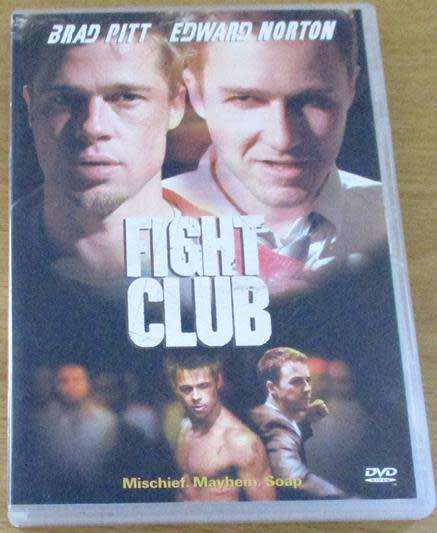 CULT FILM: FIGHT CLUB Brad Pitt Edward Norton DVD [DVD BOX 4]