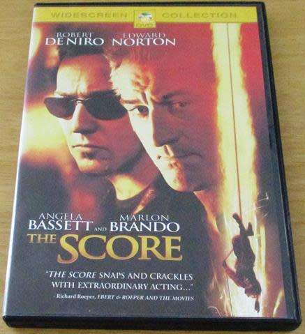 CULT FILM: THE SCORE Robert De Niro Edward Norton DVD [DVD BOX 4]