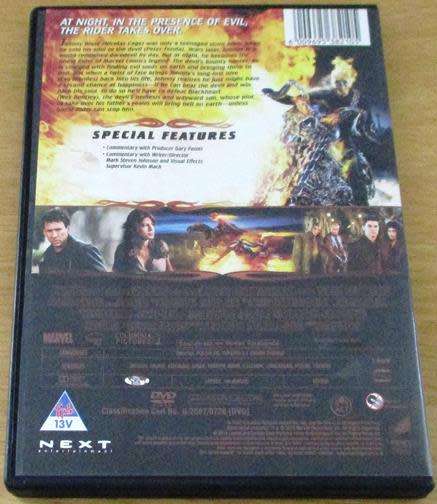 CULT FILM: GHOSTRIDER Nicolas Cage Eva Mendes DVD [DVD BOX 5]