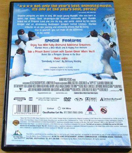 CULT FILM: HAPPY FEET DVD [DVD BOX 5]