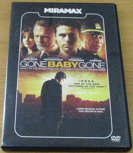 CULT FILM: GONE BABY GONE Ben Affleck Morgan Freeman Ed Harris DVD [DVD BOX 5]