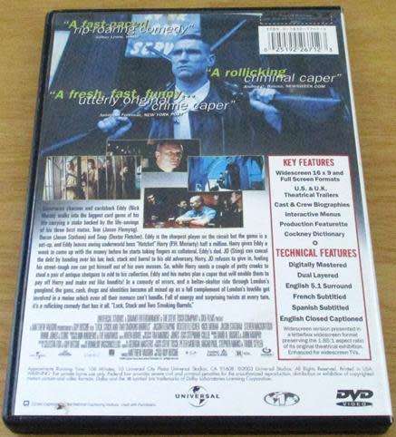 CULT FILM: RESERVOIR DOGS DVD [BBOX 6]