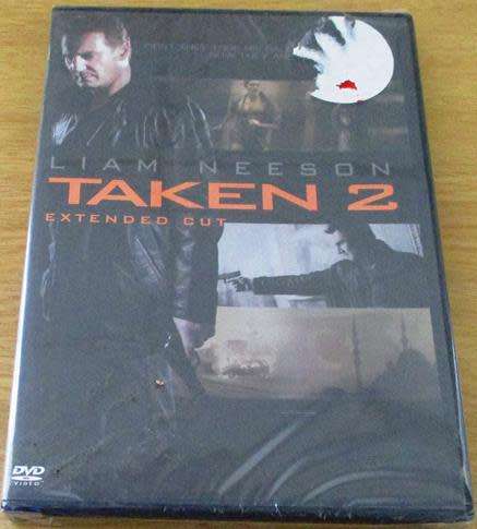 CULT FILM: TAKEN 2 Liam Neeson Extended Cut DVD [BBOX 6]