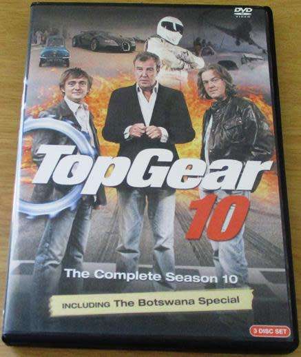 CULT FILM: TOP GEAR The Complete Season 10 DVD [BBOX 6]