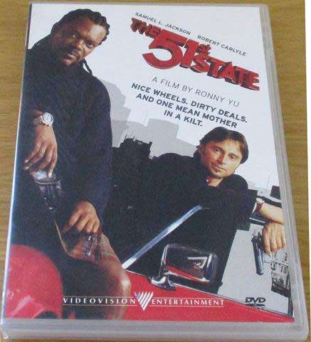 CULT FILM: THE 51st STATE Samuel L Jackson Robert Carlyle DVD [BBOX 7]