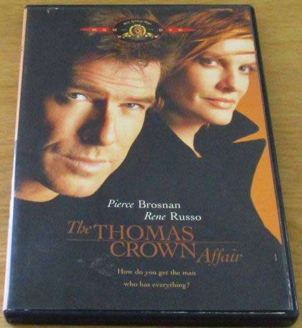 CULT FILM: THE THOMAS CROWN AFFAIR Pierce Brosnan Rene Russo DVD [BBOX 7]