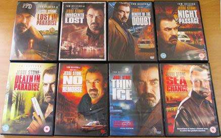 CULT FILM: 8 x JESSE STONE DVDs Tom Selleck  DVD [BBOX 7]