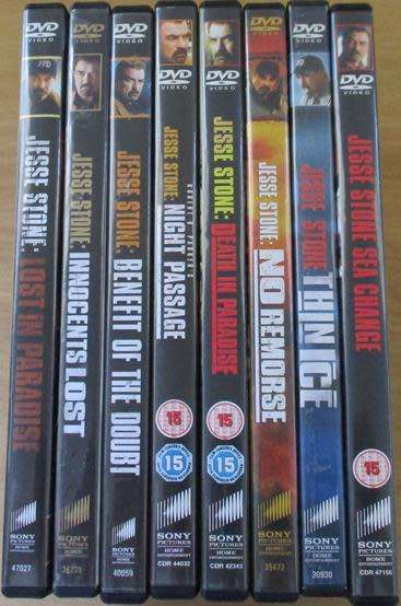 CULT FILM: 8 x JESSE STONE DVDs Tom Selleck  DVD [BBOX 7]