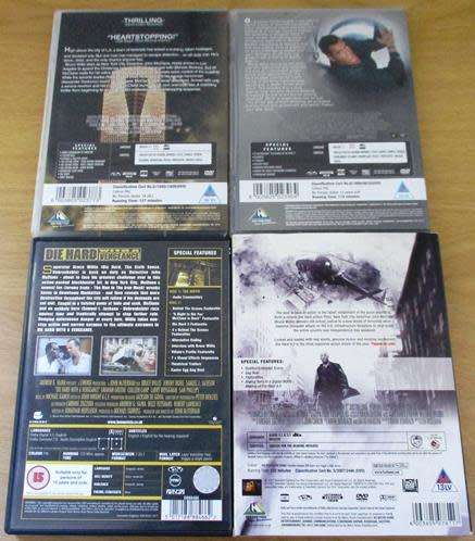 CULT FILM: DIE HARD 1-4 Individual Special Editions DVD [BBOX 7]