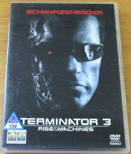 CULT FILM: TERMINATOR 3 Rise of the Machines Schwarzenegger DVD [BBOX 8]