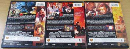 CULT FILM: LETHAL WEAPON 1-3 Director`s Cut Region 3 DVD [BBOX 8]