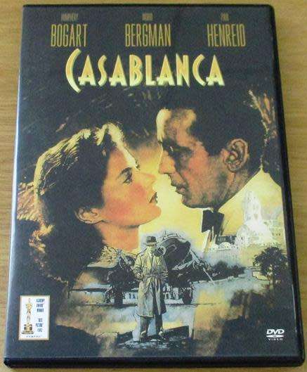 CULT FILM: CASABLANCA Bogart Bergman DVD [BBOX 8]