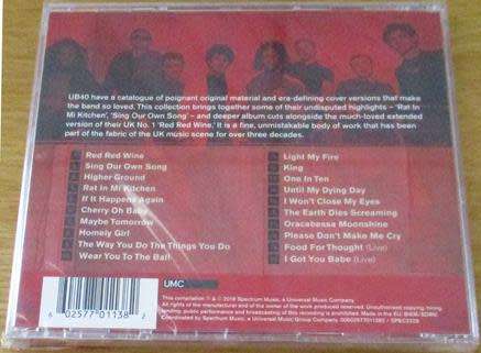 UB40 Red Red Wine The Collection Volume II CD [msr]