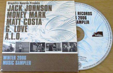 bushfire records Presents JACK JOHNSON etc CD  [Card sleeve Box]]