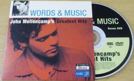 JOHN MELLENCAMP Words and Music Bonus DVD Crumblin Down+R.O.C.K. IN THE USA Etc [Card sleeve Box]