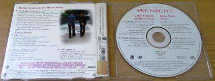 BRYAN ADAMS + BARBRA STREISAND I Finally Found Someone South African Release CD Single [msr]