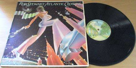 ROD STEWART Atlantic Crossing LP VINYL Record [white border]