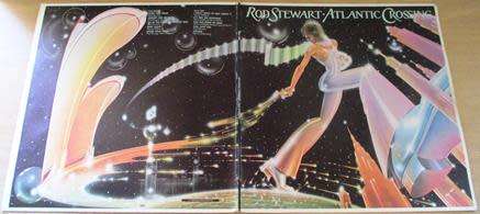 ROD STEWART Atlantic Crossing LP VINYL Record [white border]
