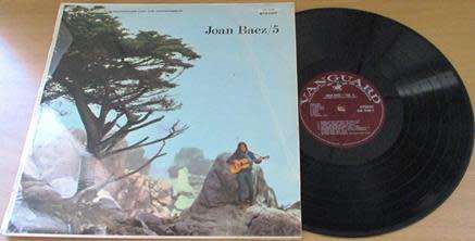 JOAN BAEZ 5 LP VINYL Record
