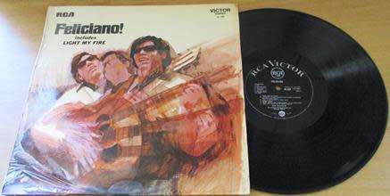 FELICIANO Includes LIght my Fire LP VINYL Record