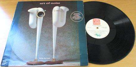ART OF NOISE Below the Waste LP VINYL Record