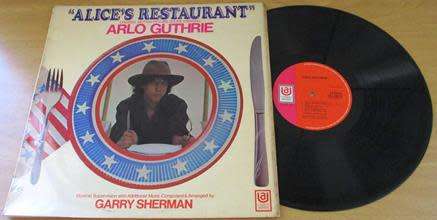 ARLO GUTHRIE Alice`s Restaurant LP VINYL Record