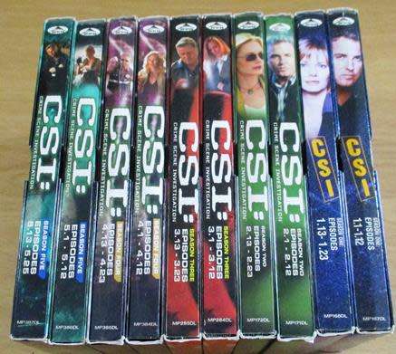 CSI: Season 1 - 5 (complete) [SHELF D1]