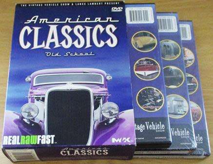 AMERICAN VEHICLE OLD SCHOOL CLASSICS Kings of Kustomizing Classic Chevrolets 3xDVD BOX SET [BBOX 9]