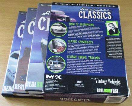 AMERICAN VEHICLE OLD SCHOOL CLASSICS Kings of Kustomizing Classic Chevrolets 3xDVD BOX SET [BBOX 9]