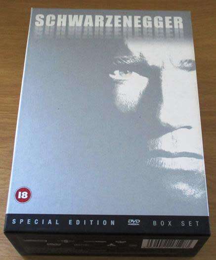SCHWARZENEGGER BOX SET 4xDVD BOX SET Total Recall, Raw Deal, Red Sonja, Red Heat  [BBOX 10]