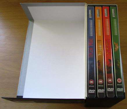 SCHWARZENEGGER BOX SET 4xDVD BOX SET Total Recall, Raw Deal, Red Sonja, Red Heat  [BBOX 10]