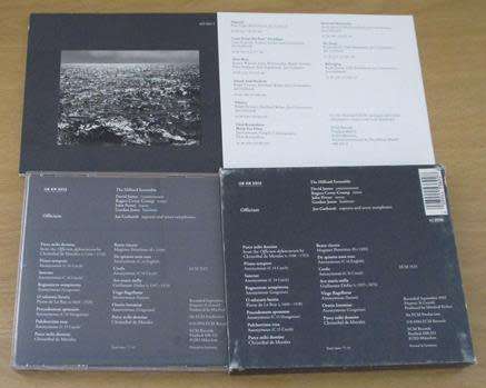JAN GARBAREK THE HILLIARD ENSEMBLE Officium CD