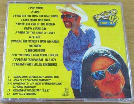 U2 Popmart Tour 97 CD