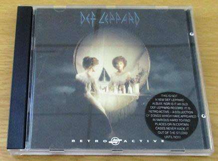 DEF LEPPARD Retro Active South African Release CD