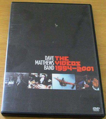DAVE MATTHEWS BAND The Videos 1994-2001 DVD