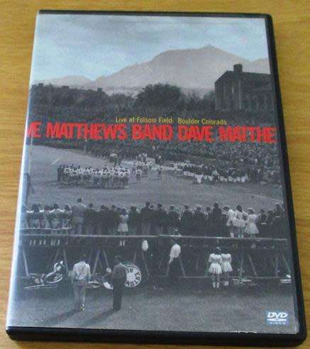DAVE MATTHEWS BAND Live at Folsom Field Boulder Colorado DVD