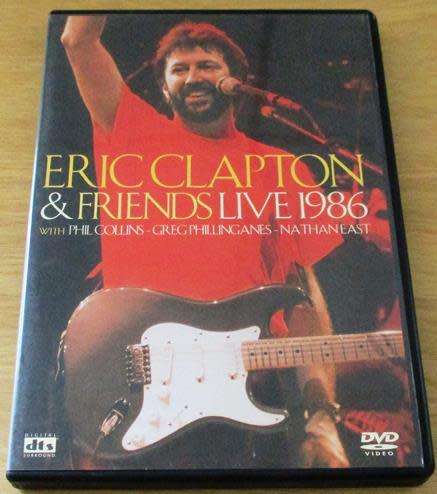 ERIC CLAPTON & FRIENDS Live 1986 DVD