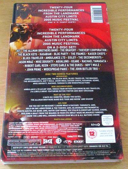 AUSTIN CITY LIMITS 2005 MUSIC FESTIVAL 2xDVD