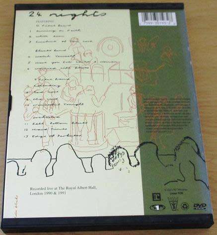 ERIC CLAPTON 24 Nights DVD
