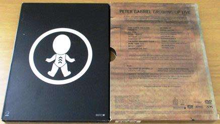 PETER GABRIEL Growing Up Live DVD