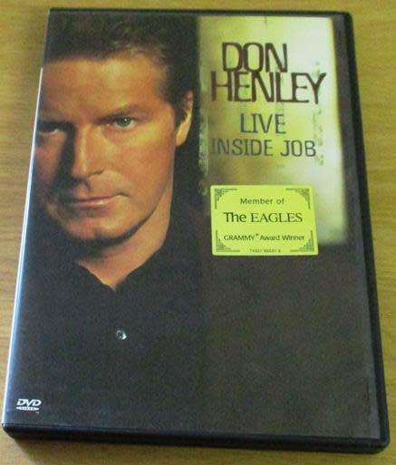 DON HENLEY Live Inside Job DVD