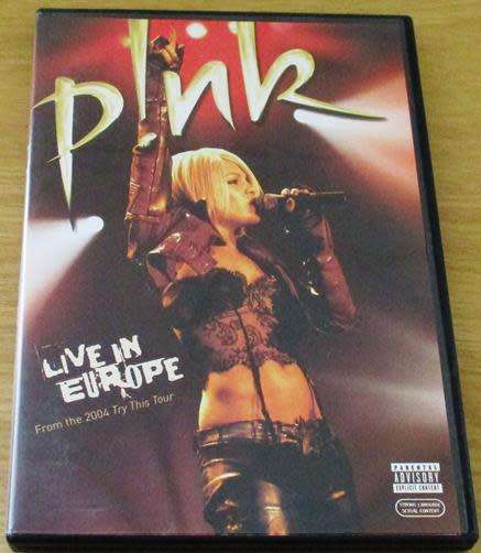 PINK Live in Europe DVD