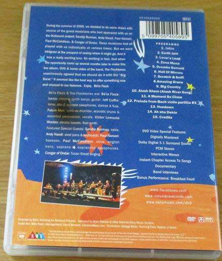BELA FLECK AND THE FLECKTONES Live at the Quick DVD