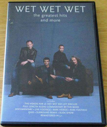 WET WET WET The Greatest Hits and More DVD