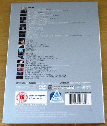 GEORGE MICHAEL Twentyfive Greatest Videos DVD
