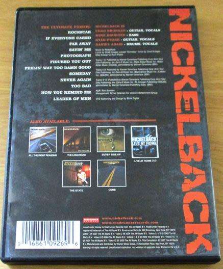 NICKELBACK The Ultimate Video Collection DVD